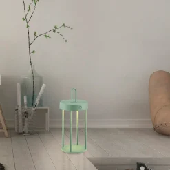 JUST LIGHT LED-Akku-Tischleuchte 1flg grün^ Außen Tischleuchten|Akku Tischleuchten