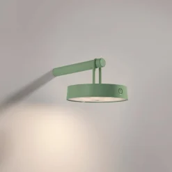 JUST LIGHT LED-Akku-Wandleuchte 1flg grün^ Außenwandleuchten|Außenleuchten