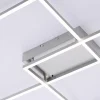 JUST LIGHT LED-Deckenleuchte 2flg silberfarben^ Deckenleuchten