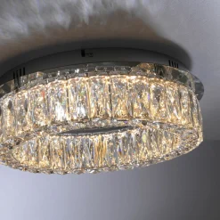 JUST LIGHT LED-Deckenleuchte 1flg silberfarben^ Deckenleuchten