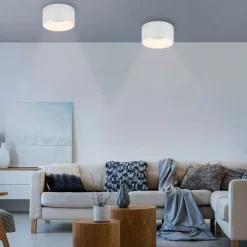 JUST LIGHT LED-Deckenleuchte 1flg weiß^ Deckenleuchten