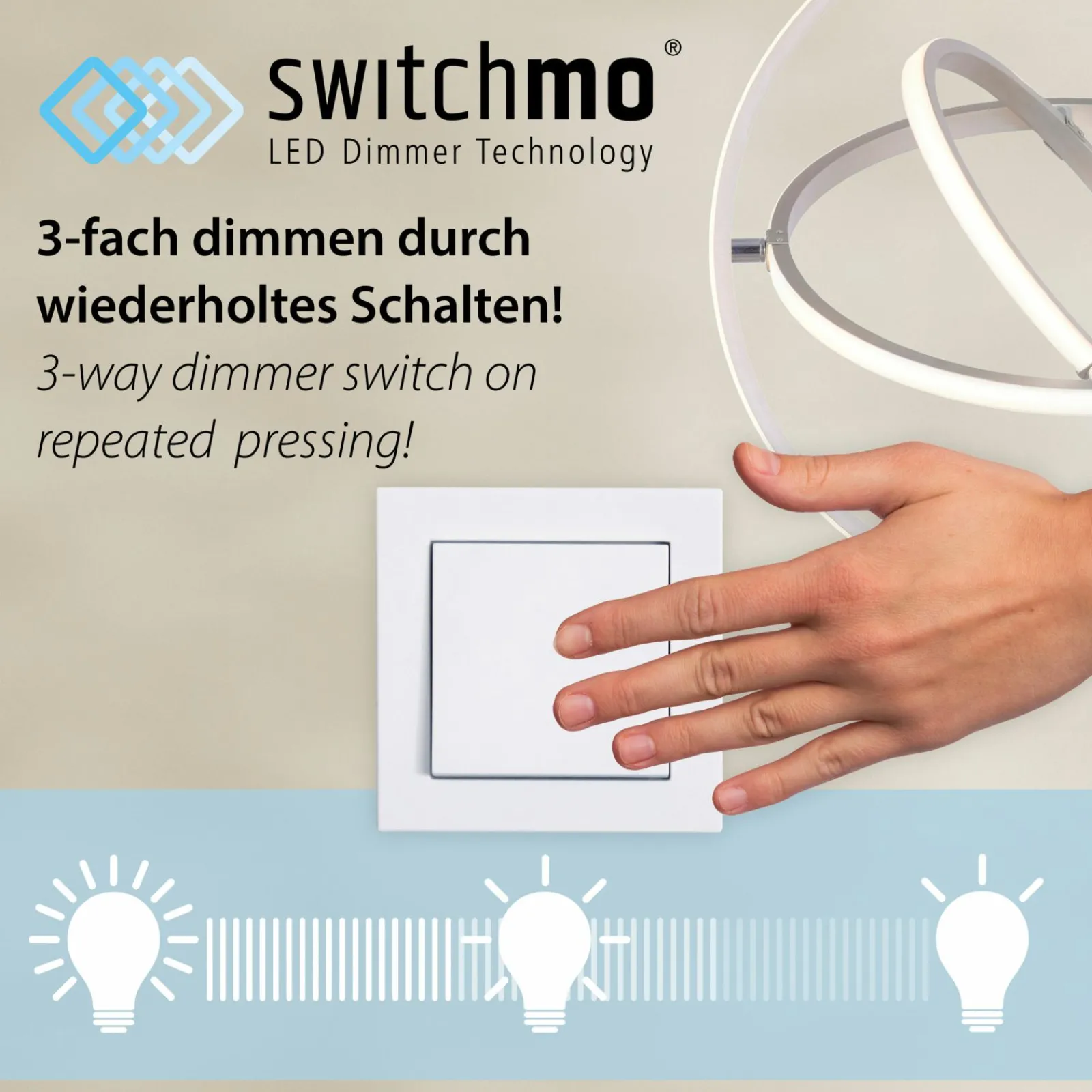 JUST LIGHT LED-Deckenleuchte 1flg schwarz^ Deckenleuchten