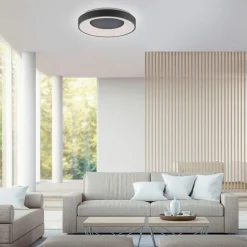JUST LIGHT LED-Deckenleuchte 1flg grau^ Deckenleuchten
