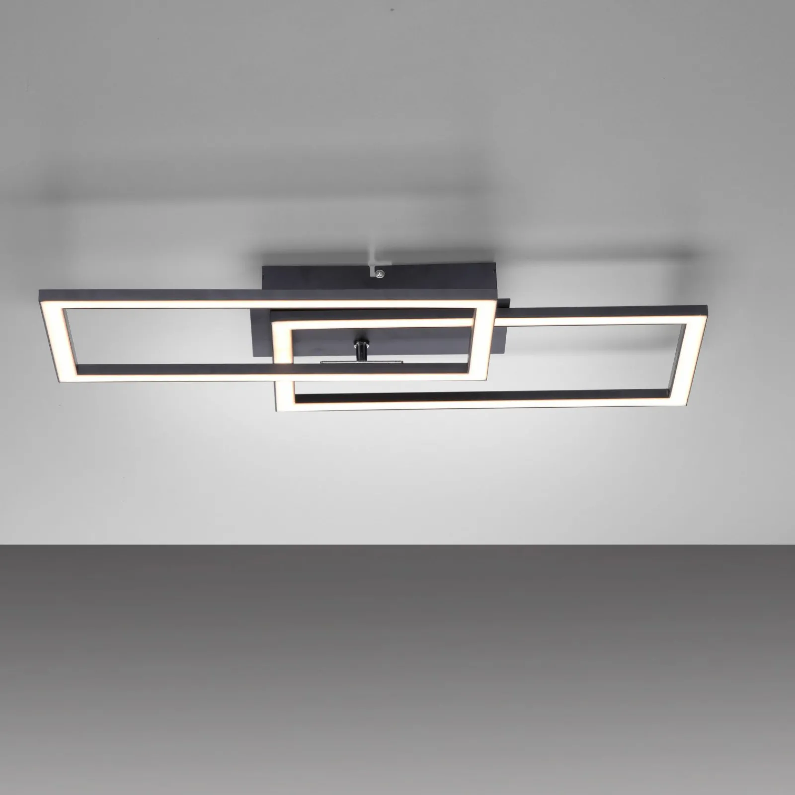Deckenleuchten>JUST LIGHT LED-Deckenleuchte 1flg schwarz