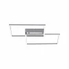 Deckenleuchten>JUST LIGHT LED-Deckenleuchte 2flg silberfarben