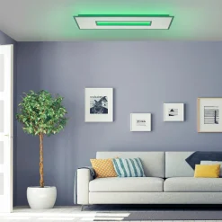JUST LIGHT LED-Deckenleuchte 2flg weiß^ Deckenleuchten