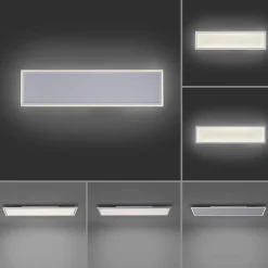 Deckenleuchten>JUST LIGHT LED-Deckenleuchte 2flg weiß
