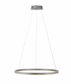 Pendelleuchten>JUST LIGHT LED-Pendelleuchte 1flg silberfarben