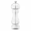 Gewürzmühlen & Streuer>Justinus Acryl-Pfeffermühle/Salzmühle silberfarbentransparent