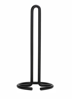 Justinus Küchenrollenhalter schwarz^ Küchenrollenhalter