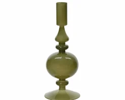 Dekoration>Kaemingk Kerzenhalter 22cm grün