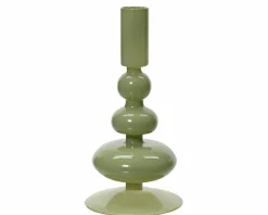 Dekoration>Kaemingk Kerzenhalter 18cm grün