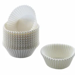 Kaiser 200 Mini-Muffin Papierförmchen weiß^ Backzubehör