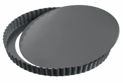 Kaiser Quiche-/ Obstkuchenform 28cm schwarz^ Backzubehör