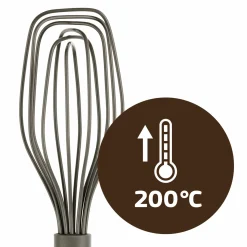Kaiser Schneebesen 35cm grau^ Küchenhelfer