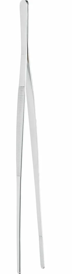 Küchenzubehör>Küchenprofi Brat/Wendepinzette 31cm silberfarben