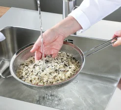 Küchenprofi Küchensieb 24cm silberfarben^ Küchenzubehör