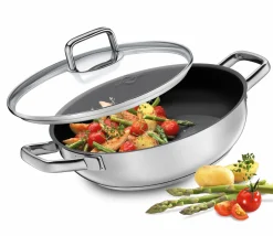 Pfannen>Küchenprofi Servierpfanne 28cm silberfarben