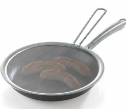 Küchenzubehör>Küchenprofi Spritzschutzsieb silberfarben