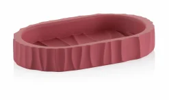Badzubehör|Badaccessoires>Kela Seifenschale rot
