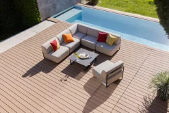 KETTLER Eckteil graubeige^ Gartenlounge Sets