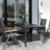 KETTLER Multipositionssessel grau^ Gartensessel
