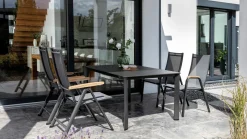 KETTLER Multipositionssessel grau^ Gartensessel