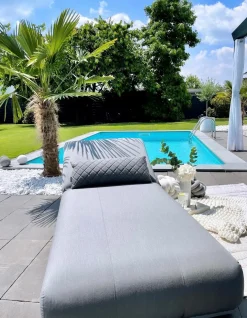 KETTLER Sonnenliege silberfarben^ Gartenlounge Sets