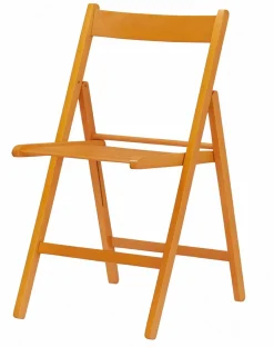 Esszimmerstühle> Klappstuhl orange