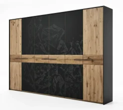 Kleiderschrank braunschwarz^ Kleiderschränke
