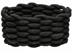 Kleine Wolke Aufbewahrungskorb schwarz^ Badzubehör|Badaccessoires