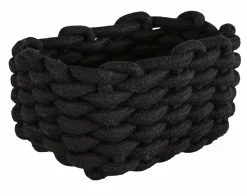 Kleine Wolke Aufbewahrungskorb schwarz^ Badzubehör|Badaccessoires