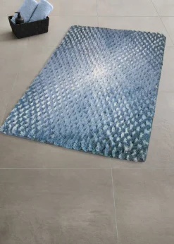 Badteppiche>Kleine Wolke Badteppich blau