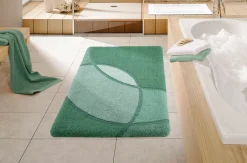 Badteppiche>Kleine Wolke Badteppich blau