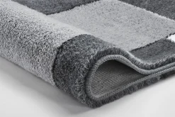 Kleine Wolke Badteppich grau^ Badteppiche