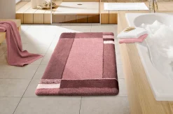 Kleine Wolke Badteppich rot^ Badteppiche