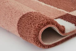 Kleine Wolke Badteppich rot^ Badteppiche