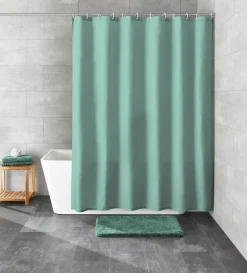 Kleine Wolke Duschvorhang blau^ Badzubehör|Badaccessoires