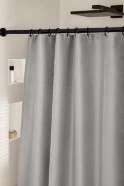 Badzubehör|Badaccessoires>Kleine Wolke Duschvorhang grau