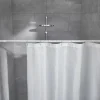 Badzubehör|Badaccessoires>Kleine Wolke Duschvorhang-Federstange weiß