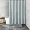 Kleine Wolke Duschvorhang grau^ Badzubehör|Badaccessoires