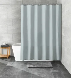 Kleine Wolke Duschvorhang grau^ Badzubehör|Badaccessoires