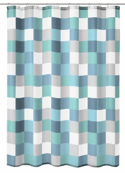 Badzubehör|Badaccessoires>Kleine Wolke Duschvorhang blau
