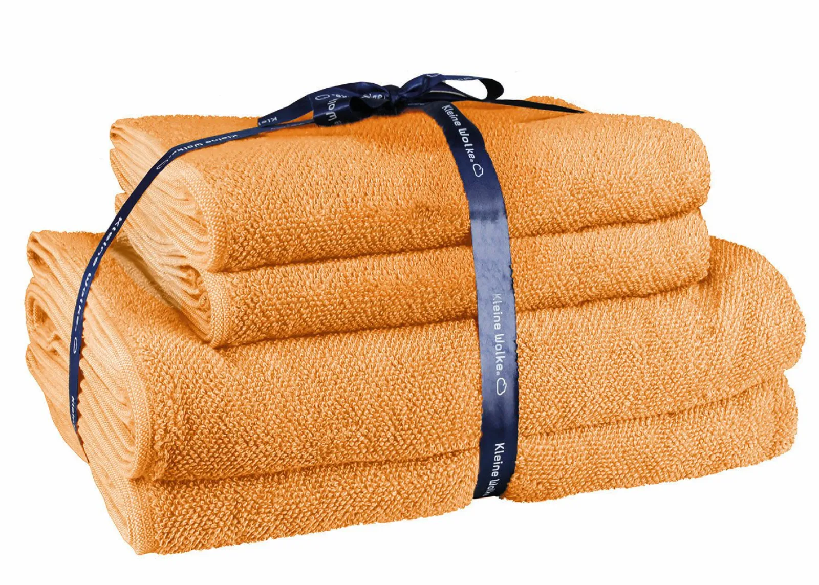 Handtuchsets>Kleine Wolke Frottier-Set braun
