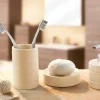 Badzubehör|Badaccessoires>Kleine Wolke Seifenschale beige