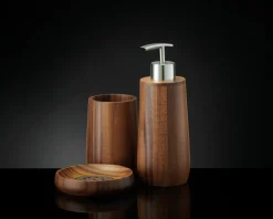 Badzubehör|Badaccessoires>Kleine Wolke Seifenspender braun