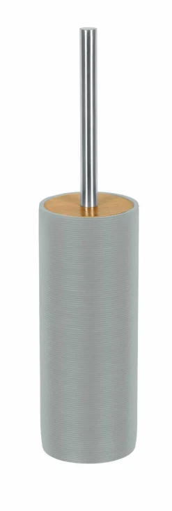 Badzubehör|Badaccessoires>Kleine Wolke WC-Bürsten-Halter grau
