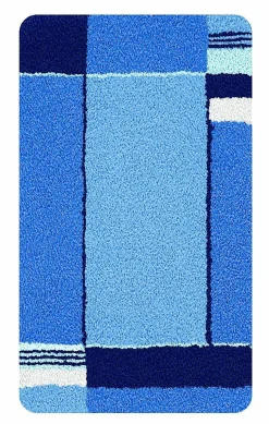 Badteppiche>Kleine Wolke WC-Vorleger blau