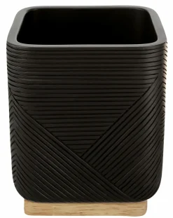 Badzubehör|Badaccessoires>Kleine Wolke Zahnputzbecher schwarz