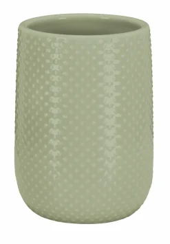 Kleine Wolke Zahnputzbecher grün^ Badzubehör|Badaccessoires